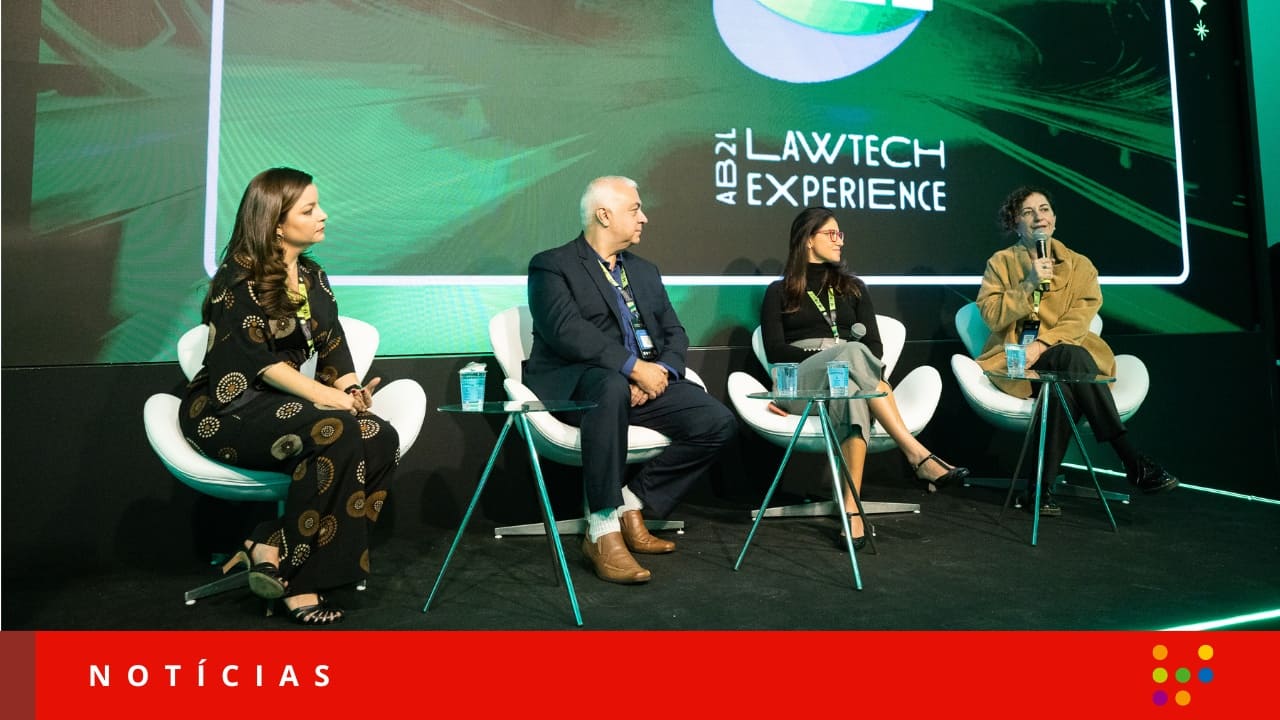 Silvana Quaglio durante palestra na AB2L Lawtech Experience (Imagem: Análise Editorial/Divulgação)