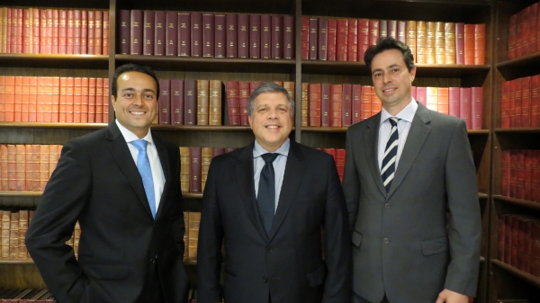 Sócios do escritório Advocacia Fernando Rudge Leite (Imagem: divulgação)