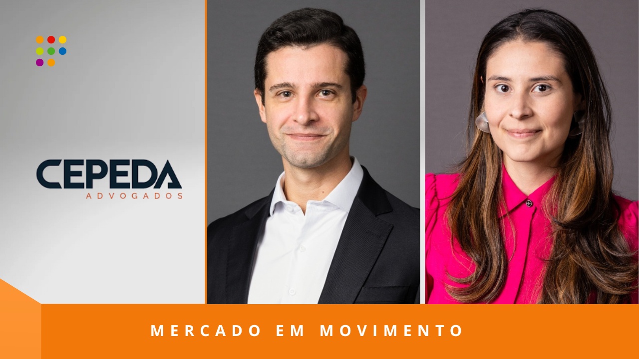 Felipe Amaral de Macedo e Maria Estela Guedes, novos sócios do Cepeda Advogados. (Imagem: Vivian Koblinsky/Divulgação)
