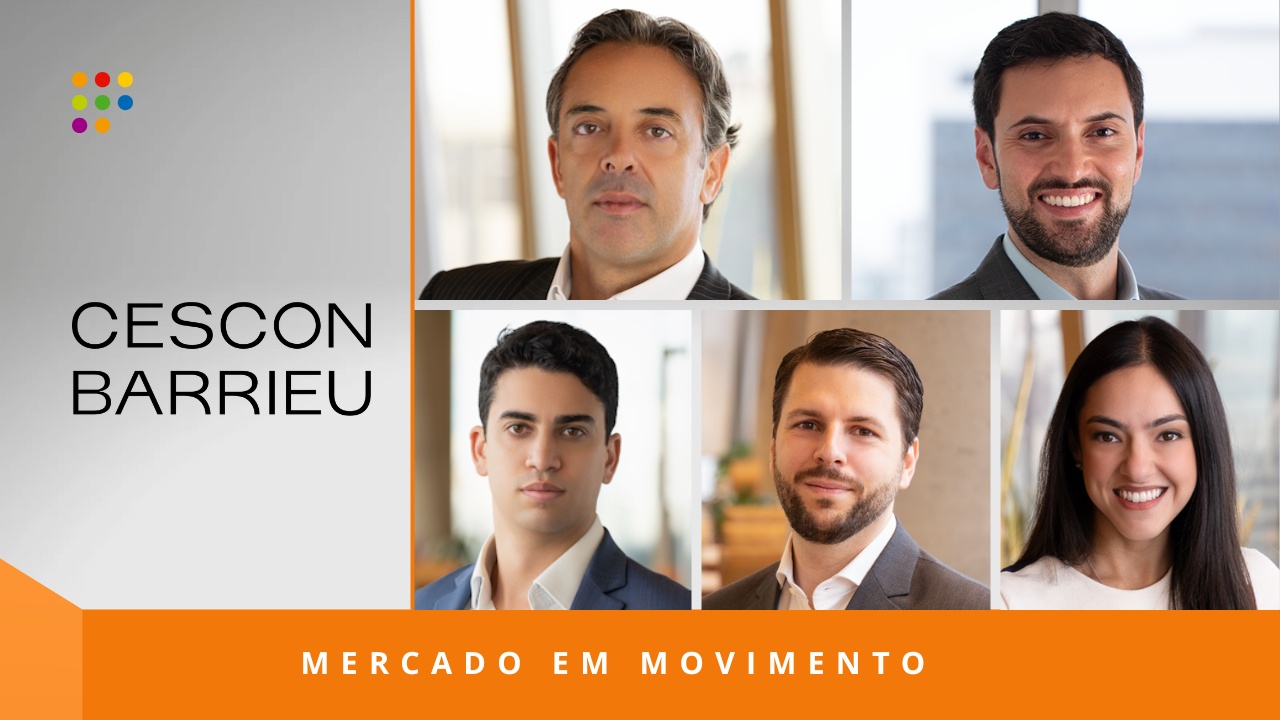 Da esq. para dir (em cima): Joaquim Oliveira e Frederico Calmon. Linha inferior: Ravel Carvalho, Thenard Figueiredo e Marília Ravazzi (Imagem: Análise Editorial/Divulgação)