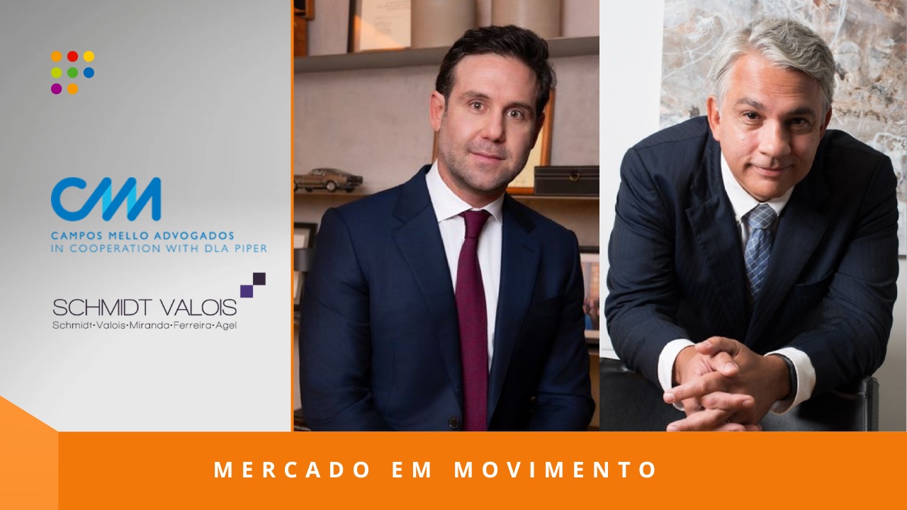 Da esq. para a dir: Fábio Mello, managing partner do Campos Mello Advogados, e Paulo Pires, um dos sócios-fundadores do Schmidt Valois. (Imagem: Análise Editorial/Divulgação)