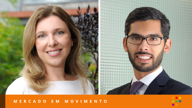Bruna Ramos Figurelli e Felipe Ribeiro Frois, novos sócios do Dourado & Cambraia Advogados (Imagem: Divulgação)