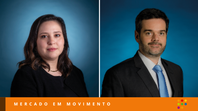 Andrea Ometto Bittar Tincani e Marco Aurélio Orosz, novos sócios do escritório Finocchio & Ustra (Imagem: Divulgação)