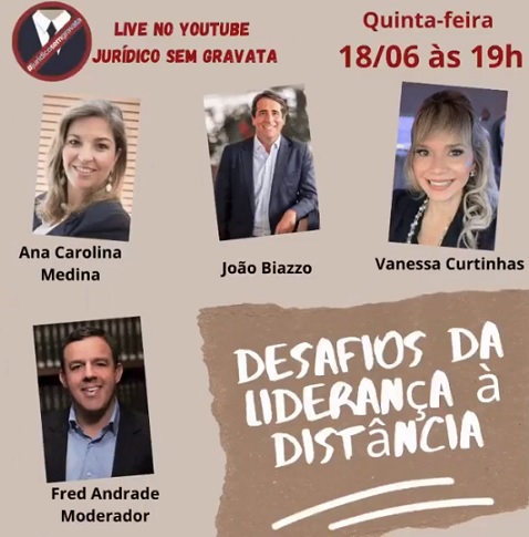 Transmissão ao vivo: Desafios da liderança à distância