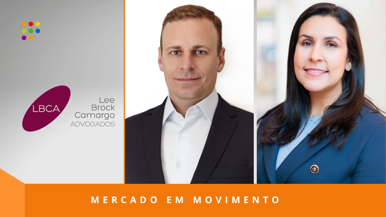 Paulo Schmidt Pimentel e Lorena Carneiro do Nascimento, respectivamente sócio e sócia-head do Lee, Brock, Camargo Advogados (LBCA). (Imagem: Análise Editorial/Divulgação)