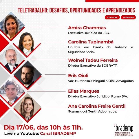 Webinar: Teletrabalho - Desafios, oportunidades e aprendizados