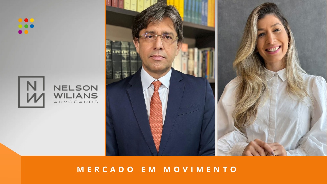 Márcio Coutinho e Emanuela Mendes, novos sócios do Nelson Wilians Advogados (Imagem: Análise Editorial/Divulgação)