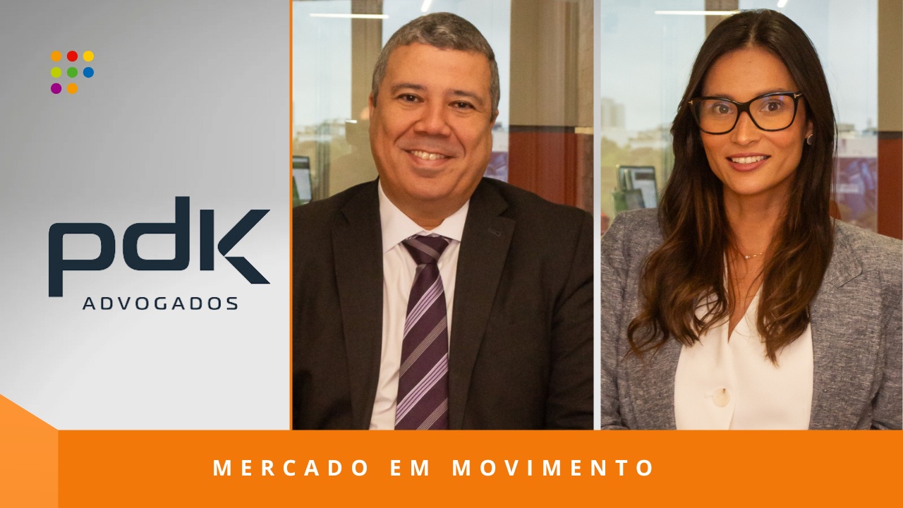 Ivan Santiago e Karla Dutra, novos sócios do PDK Advogados (Imagem: Análise Editorial/Divulgação)