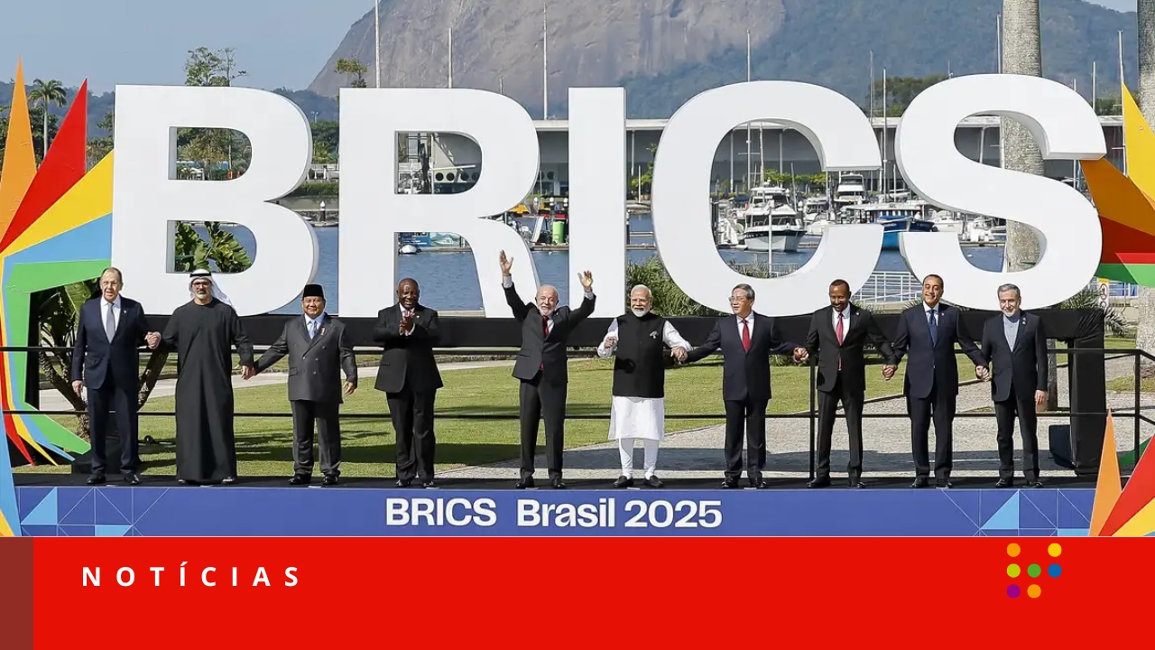 Líderes dos países que compõe o BRICS reunidos (Imagem: Análise Editorial / Ricardo Stuckert / PR)