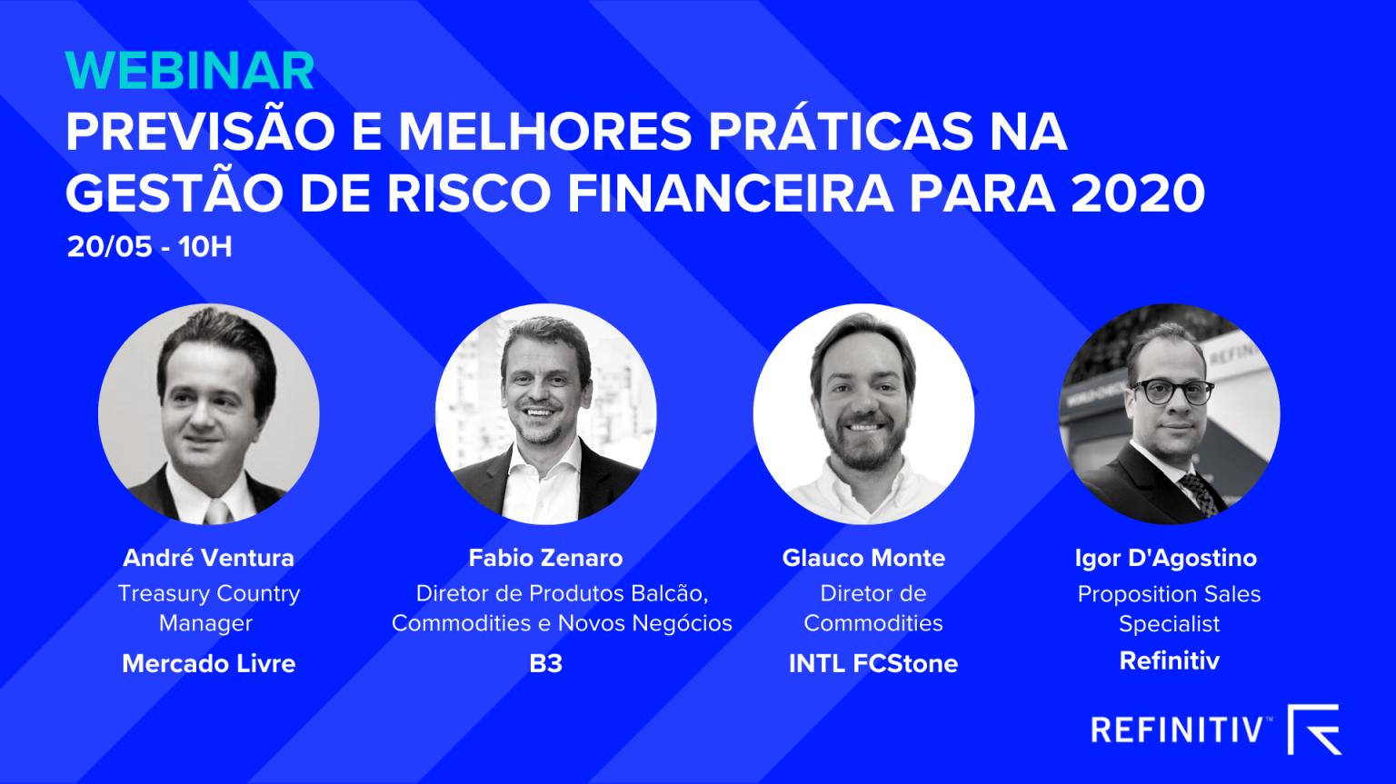 Webinar - Previsão e melhores práticas na gestão de risco financeira para 2020