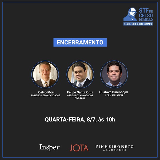 Webinar: O STF de Celso de Mello - Encerramento