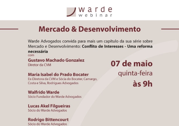 Webinar: Conflito de interesses - Uma reforma necessária