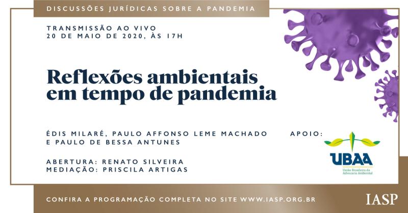 Webinar: Reflexões ambientais em tempos de pandemia