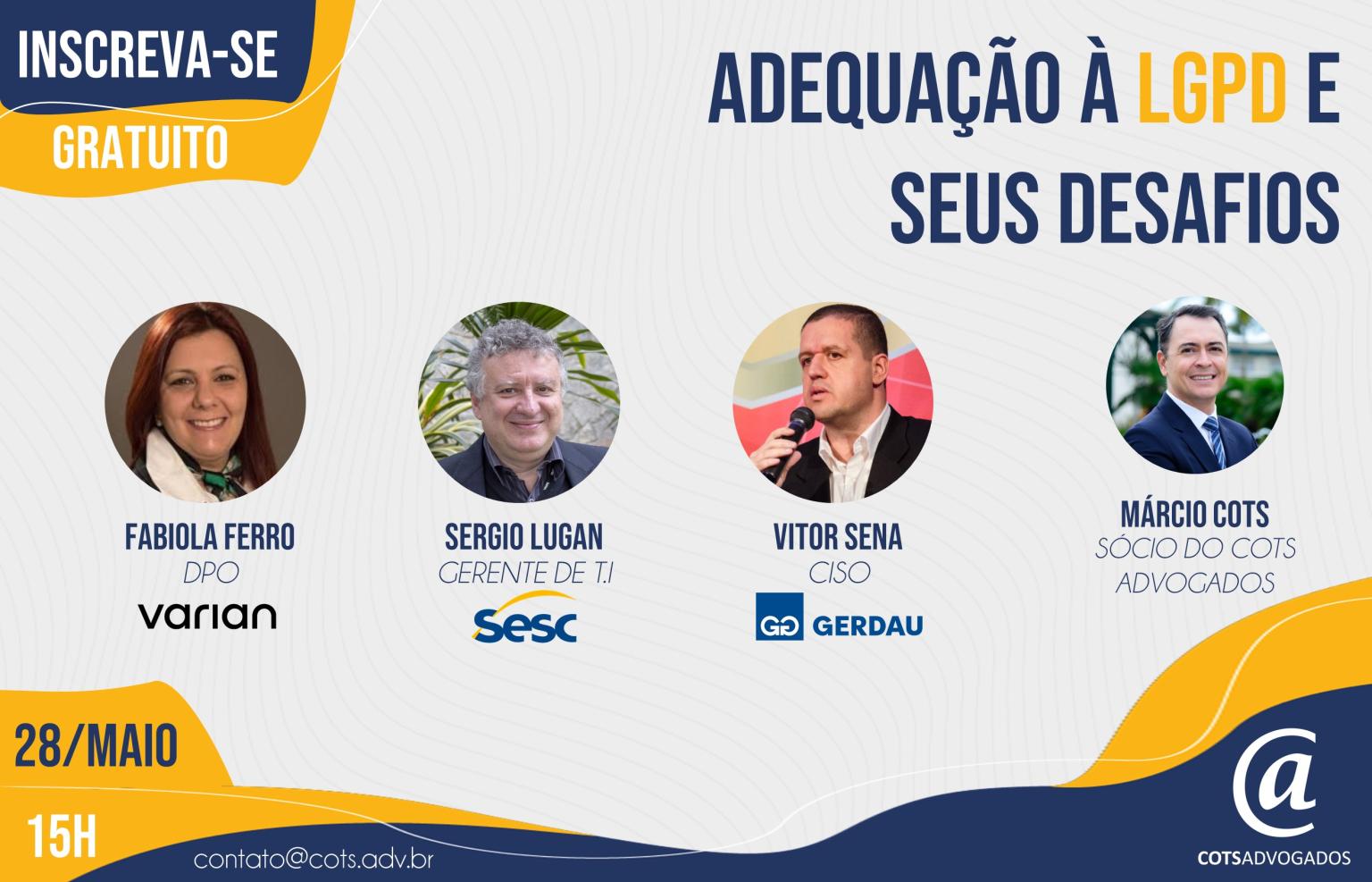 Webinar: Adequação à LGPD e seus desafios