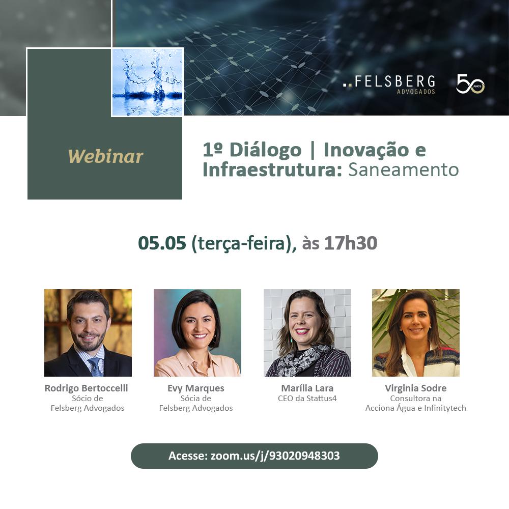 Webinar: Inovação e Infraestrutura - Saneamento