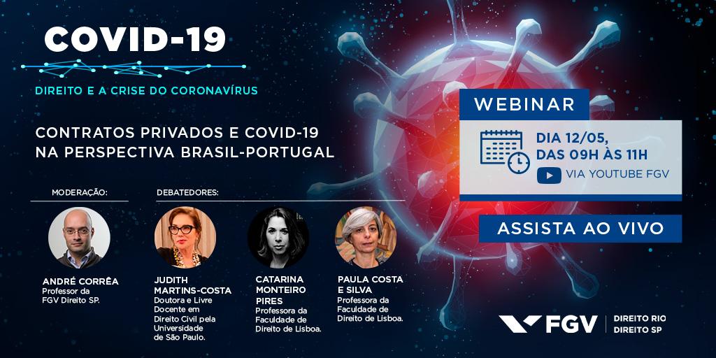 Webinar: Contratos privados e COVID-19 na perspectiva Brasil-Portugal