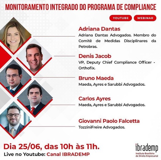 Webinar: Monitoramento integrado do Programa de Compliance