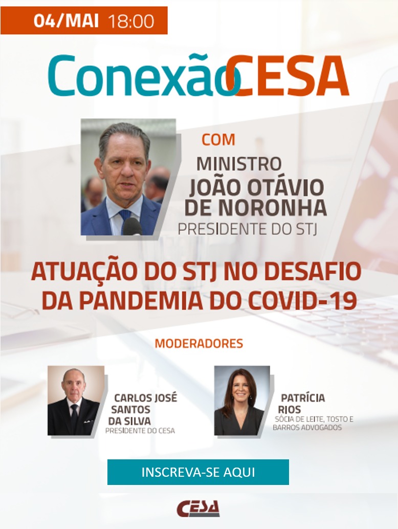 Webinar: Atuação do STJ no desafio da pandemia do COVID-19