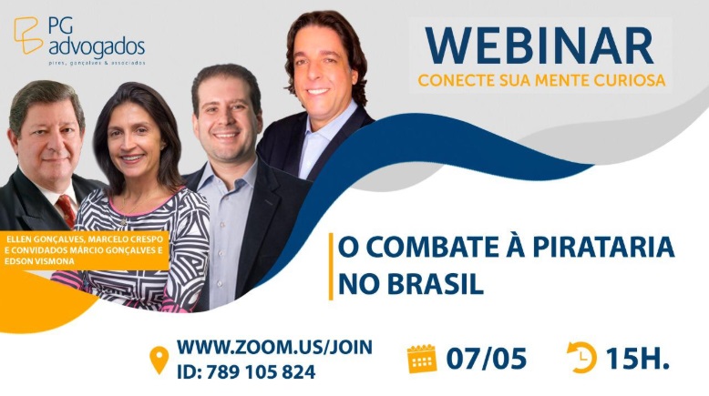 Webinar: O combate à pirataria no Brasil